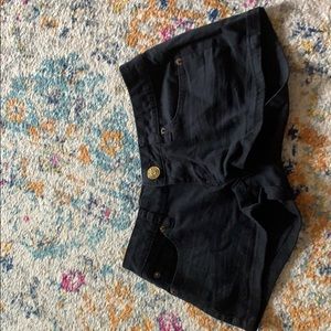Black shorts